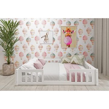 Montessori Toddler Bed with Barriers