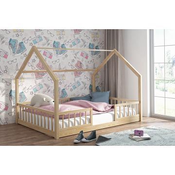 Montessori House Bed for Kids & Toddlers
