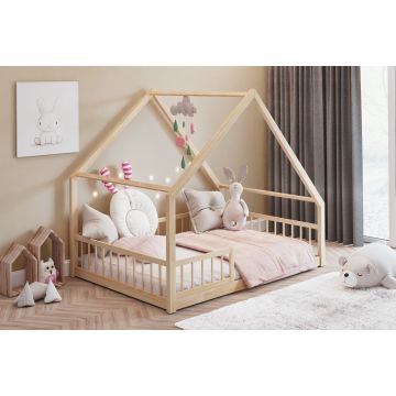 Montessori Floor Bed with Barriers